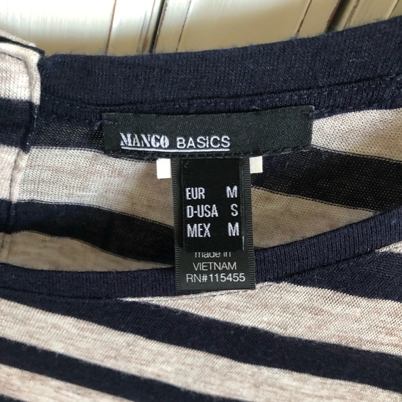 Mango striped top - Picture 2 of 4